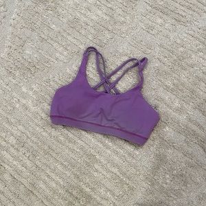 Purple Lululemon Sportsbra